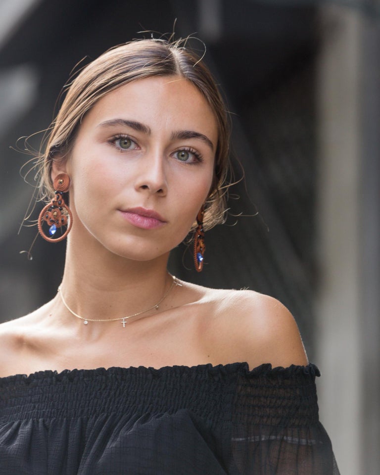 Musula Urban Saint Honore Choco Earrings For Sale at 1stDibs