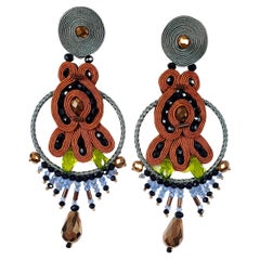 Musula Urban Saint Honore Choco Earrings