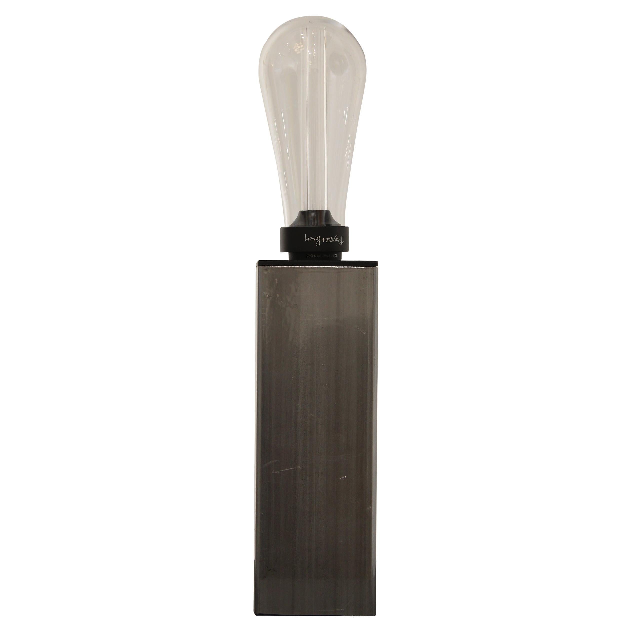 “Muta Lamp” Steel Table Lamp by Octavio Asensio, 2025 For Sale