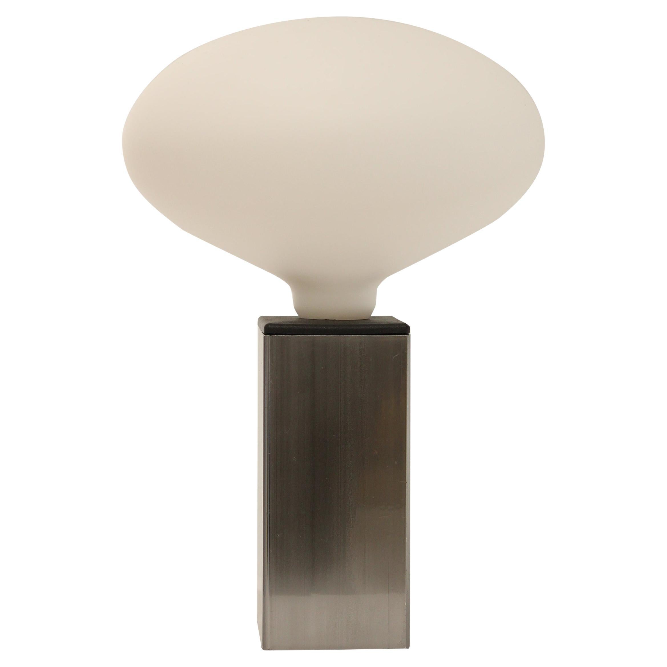 “Muta Lamp” Table Lamp in Steel and Porcelain by Octavio Asensio, Spain, 2025