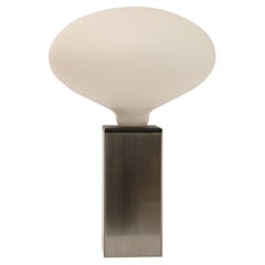 “Muta Lamp” Table Lamp in Steel and Porcelain by Octavio Asensio, Spain, 2025