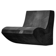 Muted by NONO No02 Minimalist Lounge Chair Solid Wood Comfort