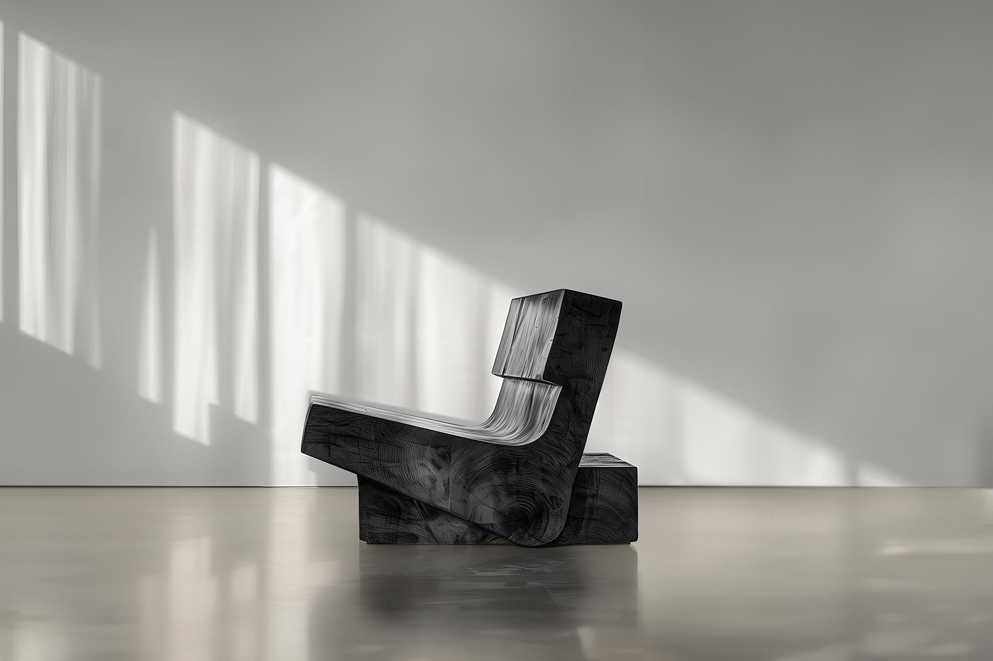 Muted by NONO No08 Sculptural Lounge Chair Artistic Elegance (Mexikanisch) im Angebot