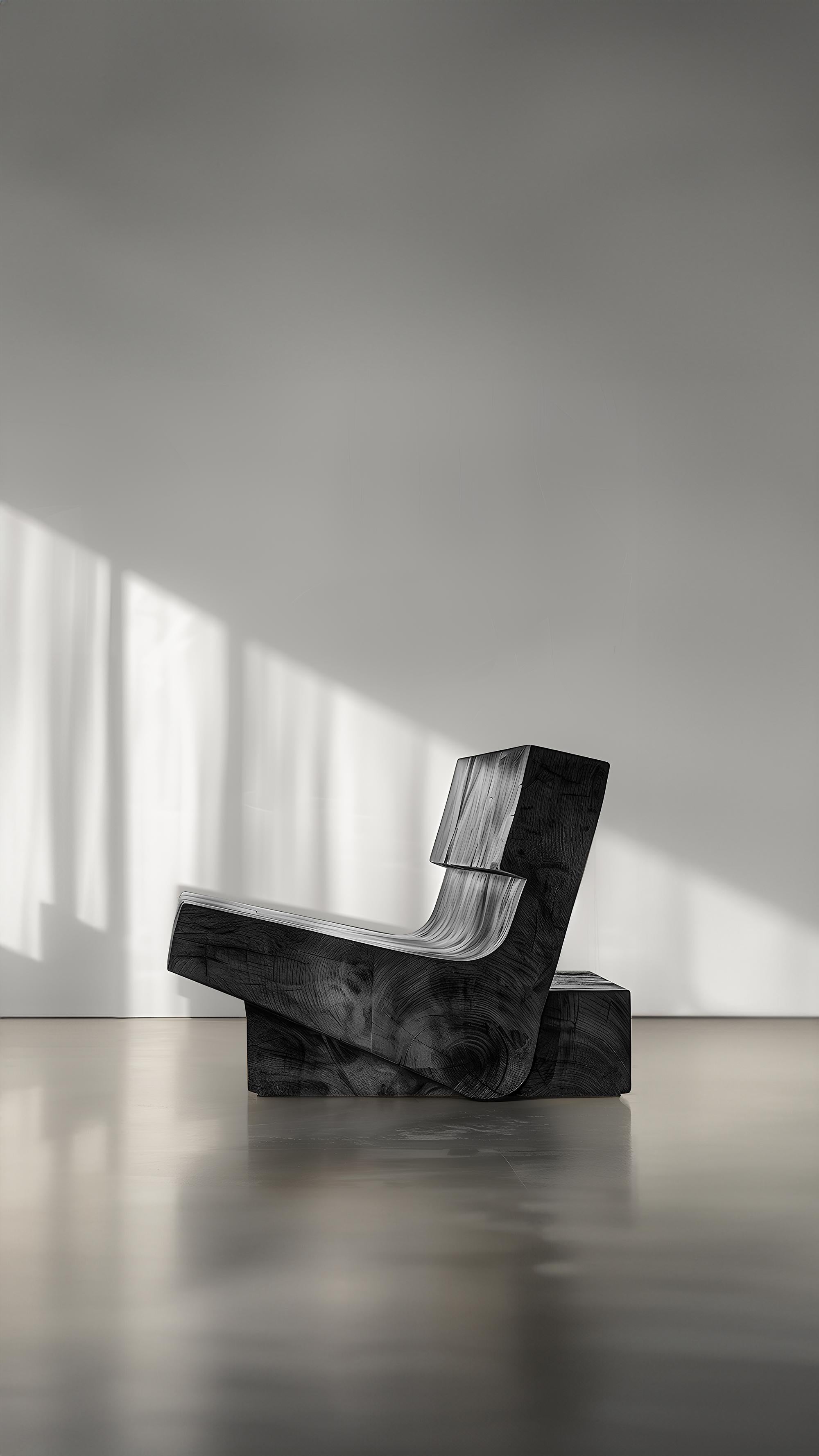 Muted by NONO No08 Sculptural Lounge Chair Artistic Elegance (21. Jahrhundert und zeitgenössisch) im Angebot