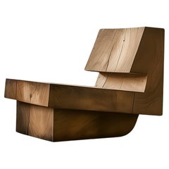 Muted by NONO No12 Sturdy Wooden Chair Modernistischer Flair