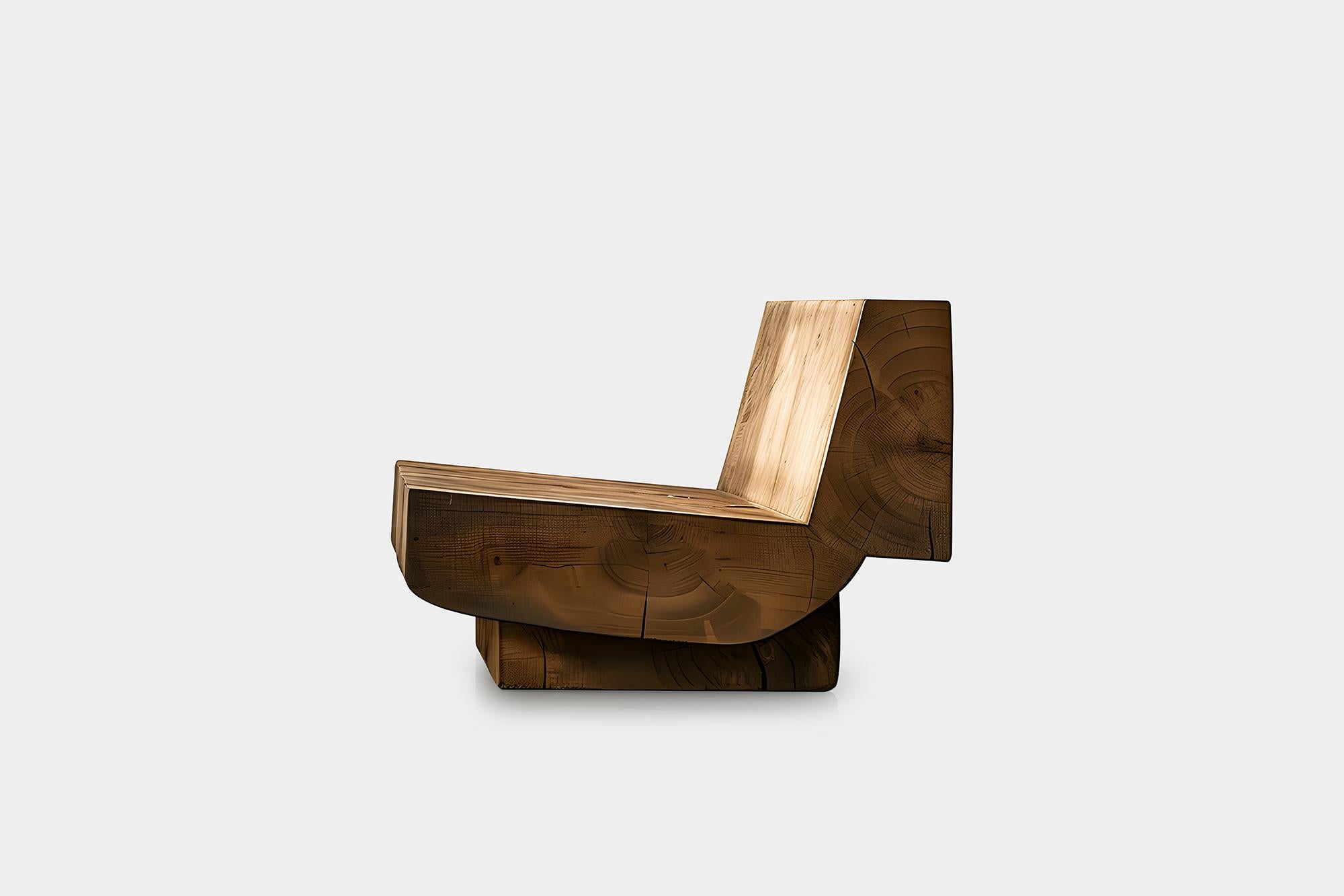Bois de feuillus Muted by NONO No14 Club Chair, solution de sièges luxueux en vente
