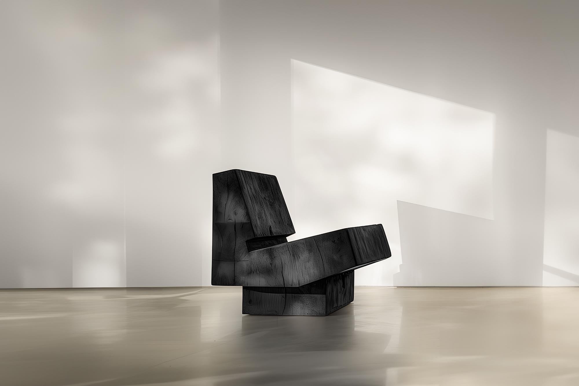Muted by NONO No16 Comfort Lounge Chair Schlanke Modernität (Brutalismus) im Angebot