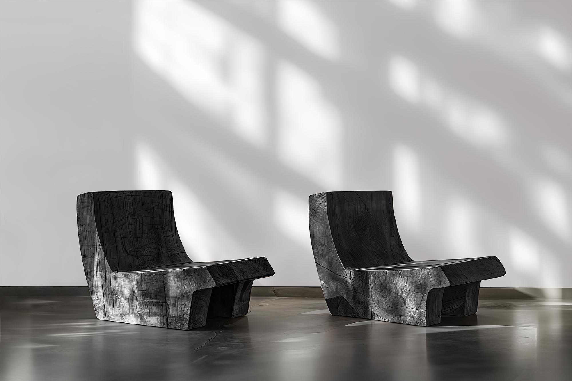 Muted by NONO No20 Sofá Silla Plush Luxury Seating Brutalista en venta