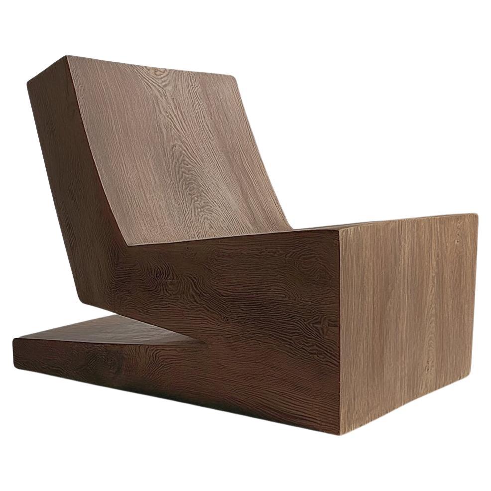 Muted by NONO No24 Bench Solid Wood Minimalist For Sale