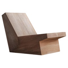 Muted by NONO No32 Chaise longue minimaliste en bois massif Confort