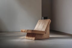 Muted by NONO No34 Solid Wood Chair Timeless Brutalist Aesthetic