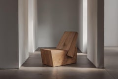 Muted by NONO No62 Minimalist Lounge Chair Solid Wood Comfort