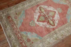 Muted Red Pink Turkish Scatter Size Rug