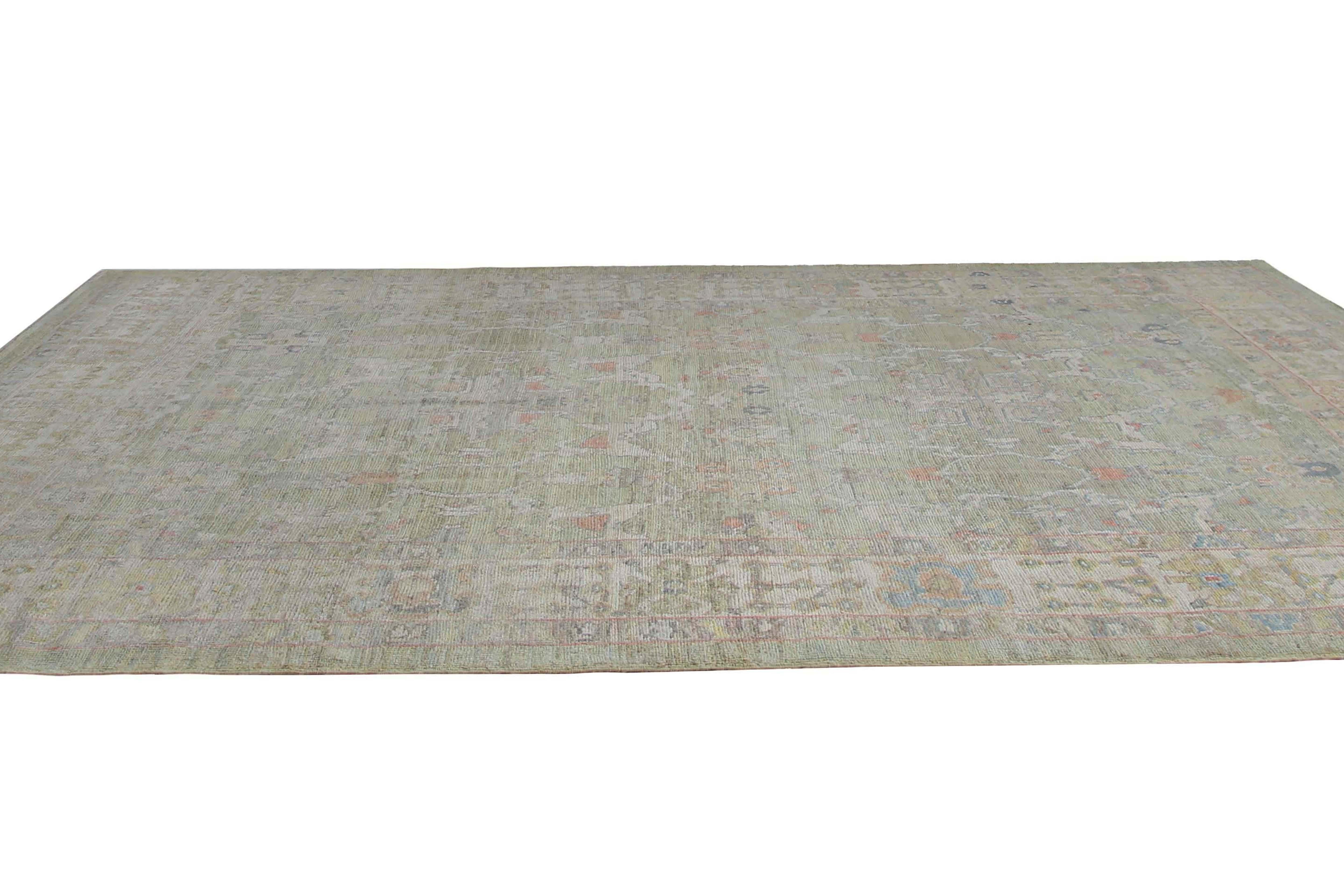 Alfombra Turca Sultanabad Rugs Matizada Hecha a Mano Tribal en venta