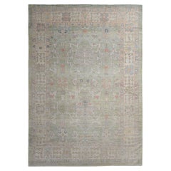 Muted Turkish Sultanabad Handmade Rug