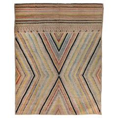 abc carpet Tappeto di lana di transizione Zameen, 14' x 17'6", colorato in modo diverso