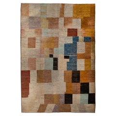 abc carpet Mutlicolored Zameen Transitional Wool Rug- 15' x 20'1"