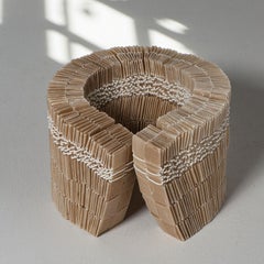 Return Wind, contemporary paper sculpture by Mutsumi Iwasaki 