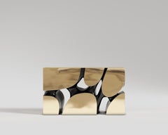 Mutu Console in Sculptural Cast Bronze by Palena Furniture