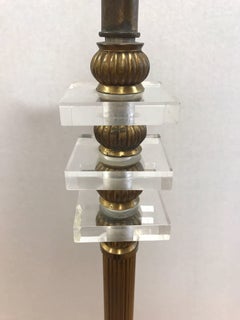 Mutual Sunset Lamp Company Gilbert Rohde Signed Art Deco Machine Age Floor Lamp