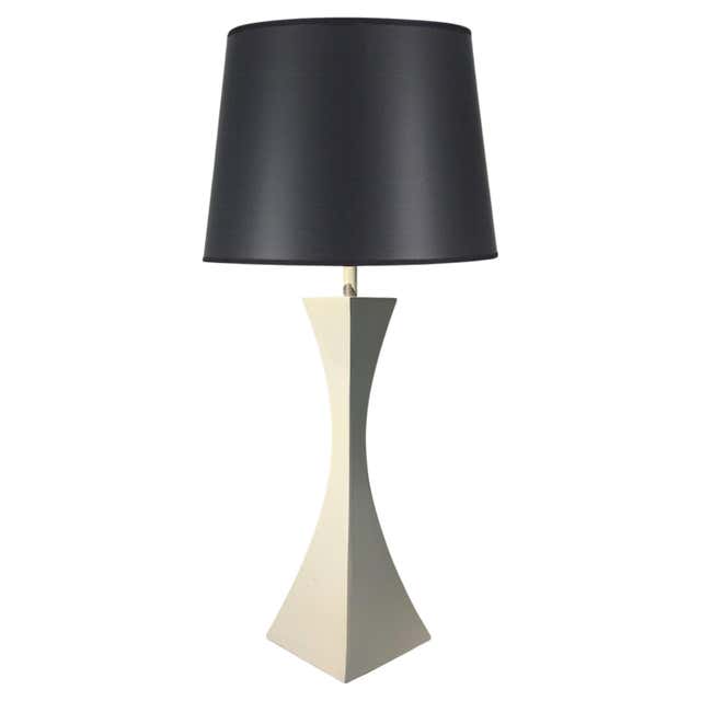 Mixed Metal Lamp by Mutual Sunset Lamp Company For Sale at 1stDibs