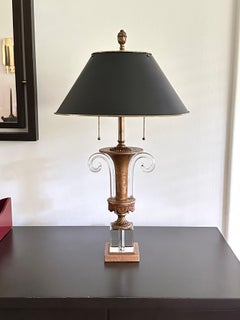 Mutual Sunset Lamp Manufacturing Company 1940's Art Deco/Neoclassical Table Lamp