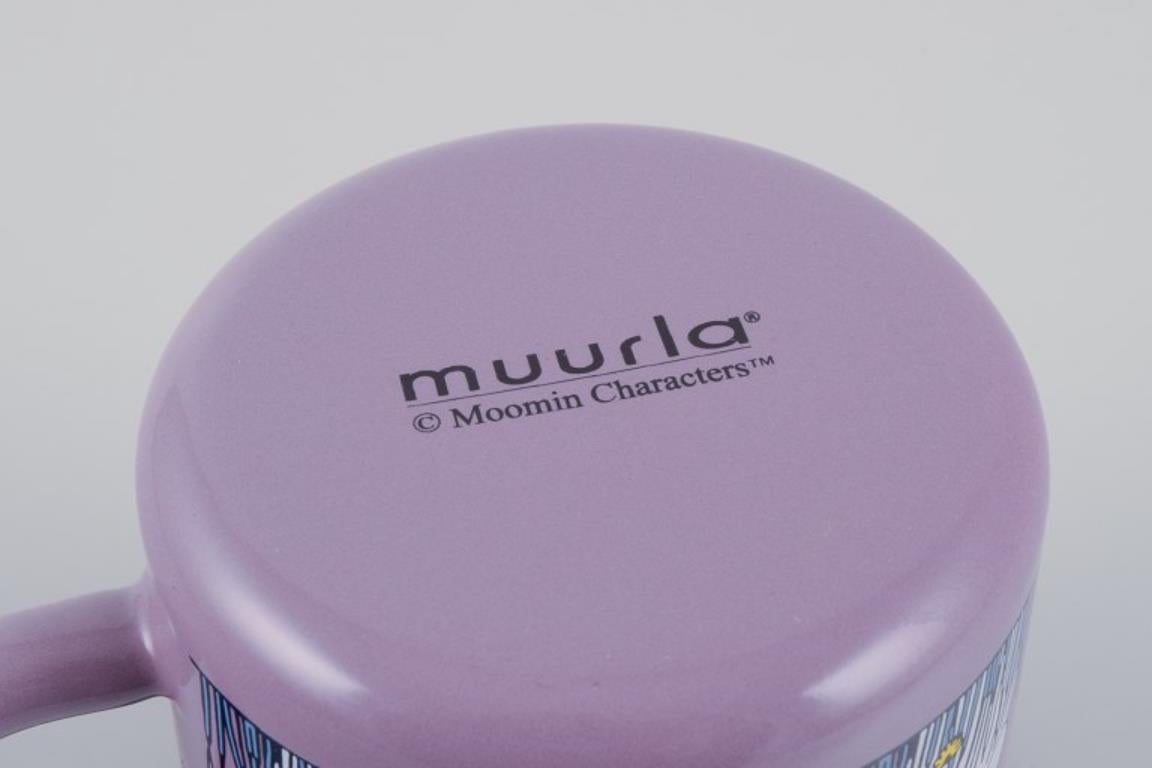 Muurla, Finlandia. Tres tazas esmaltadas con motivos de las historias de los Moomin en venta 1