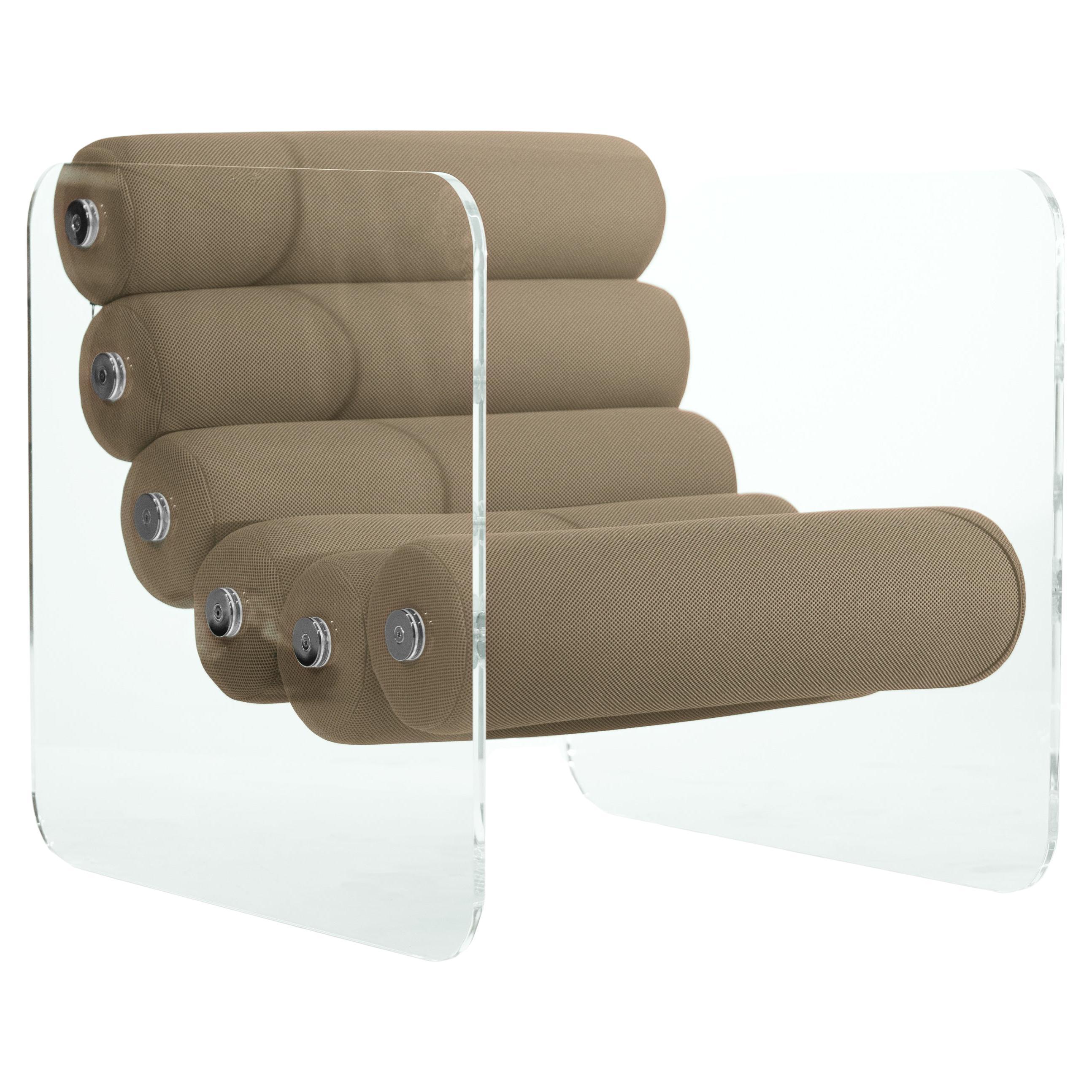 Mw02 design armchair, handmade in France by designer Olivier Santini