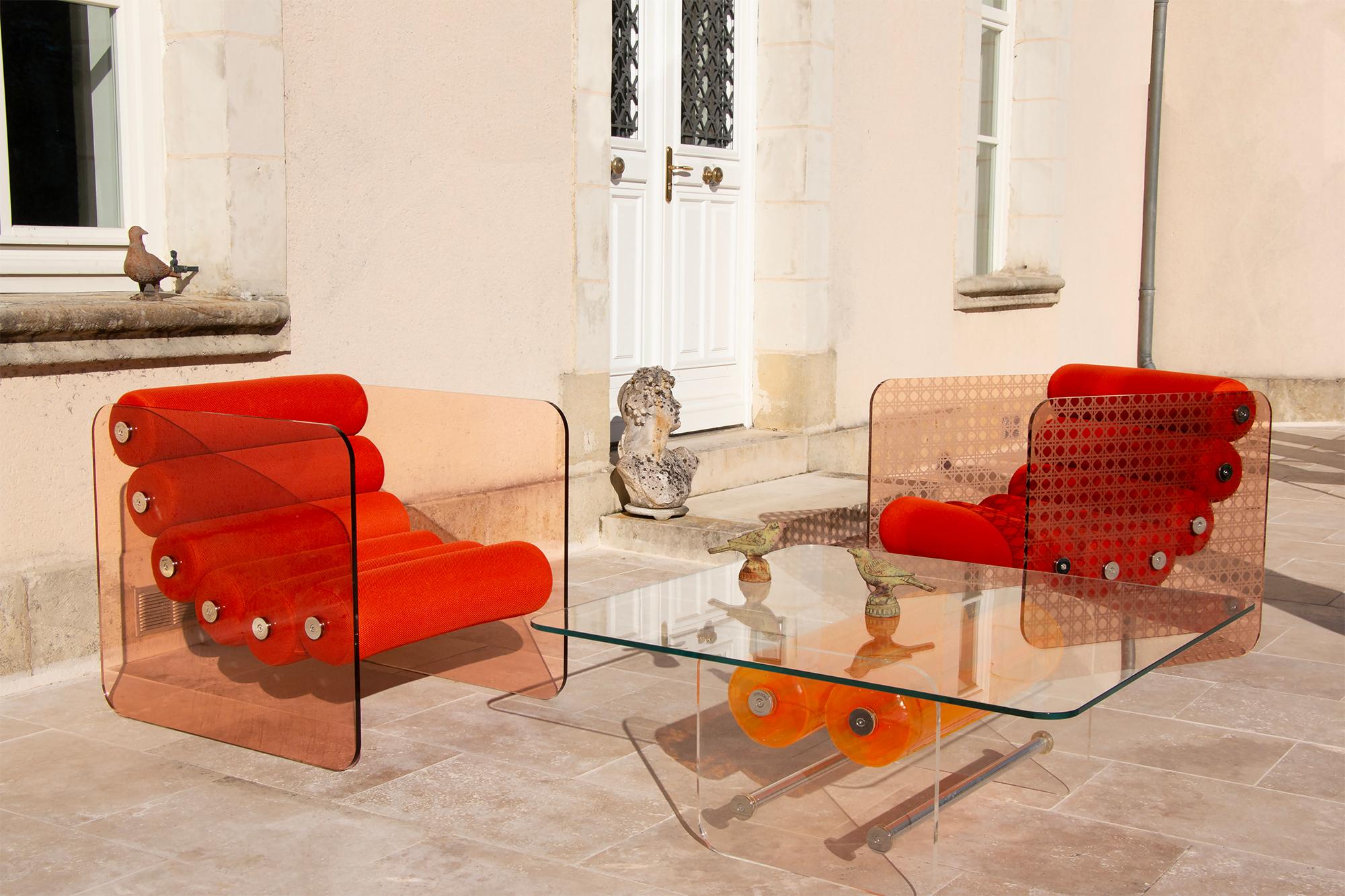 MW02 con paneles de bronce y espuma para exteriores de MW Muebles de diseño. Bauhaus en venta