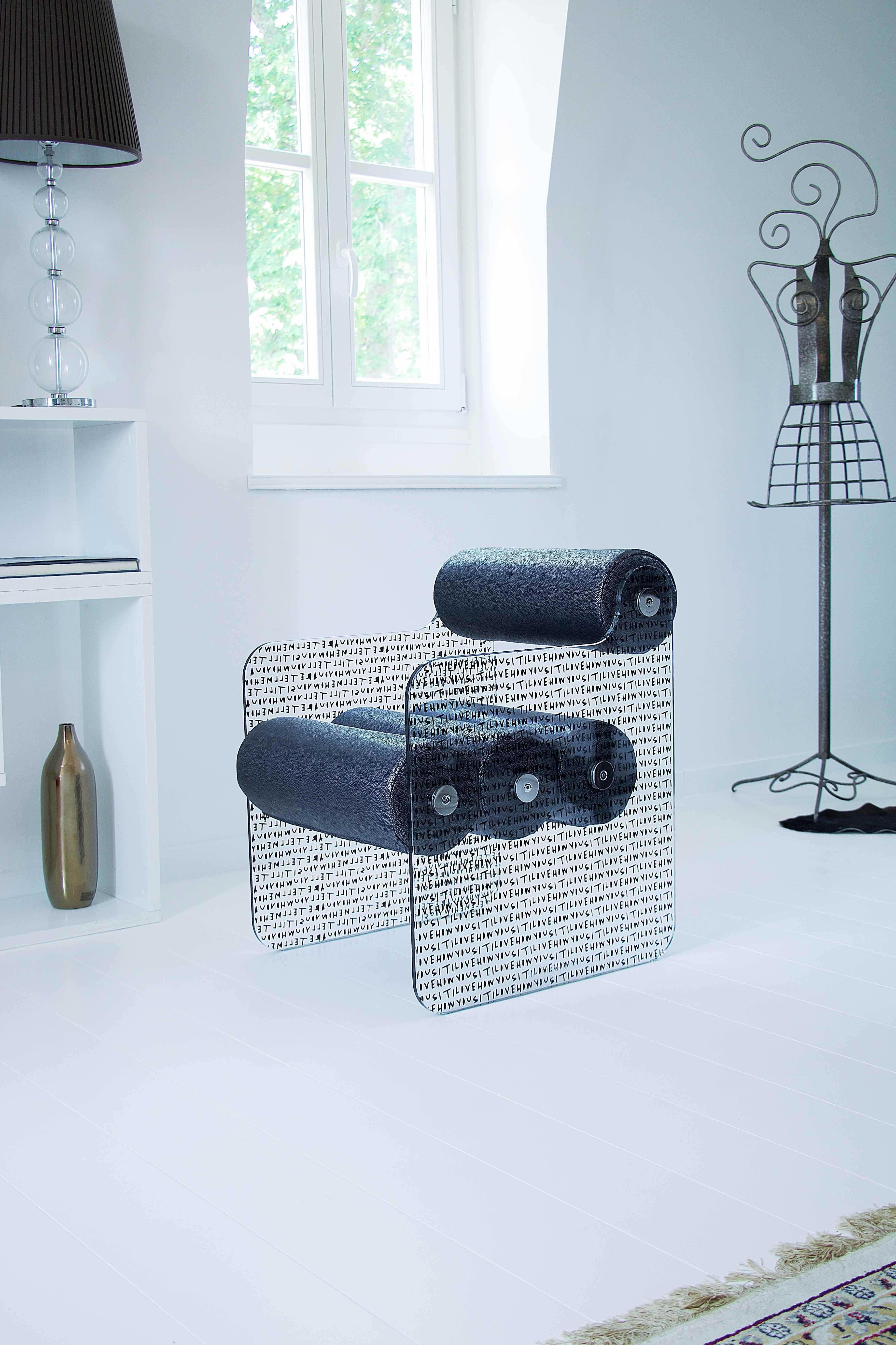 Moderne Chaise longue J'adore en édition limitée Mw04 avec Leah Kirsch en vente