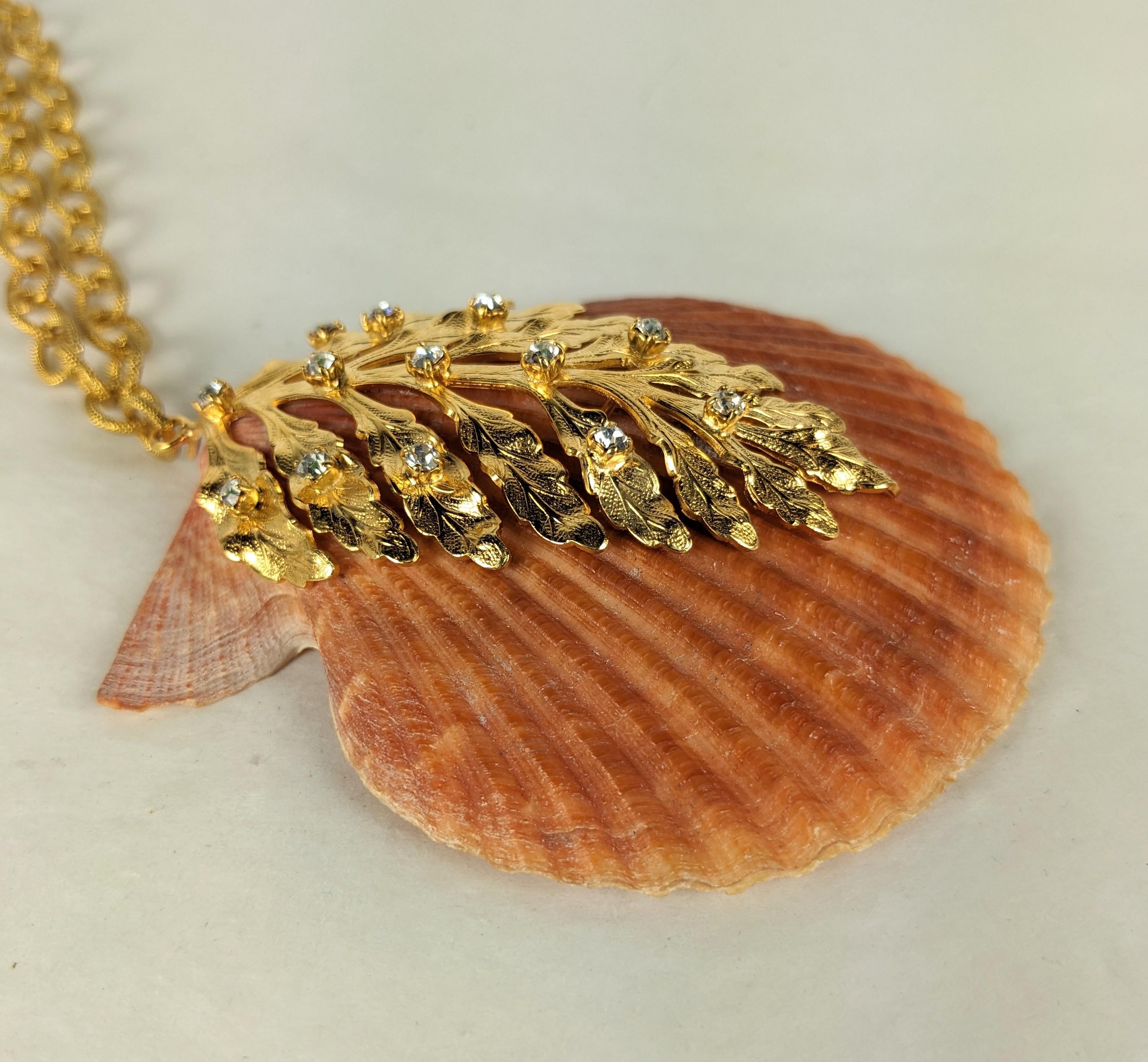 Women's   MWLC Coral Lion Paw Scallop Shell Pendant Necklace For Sale