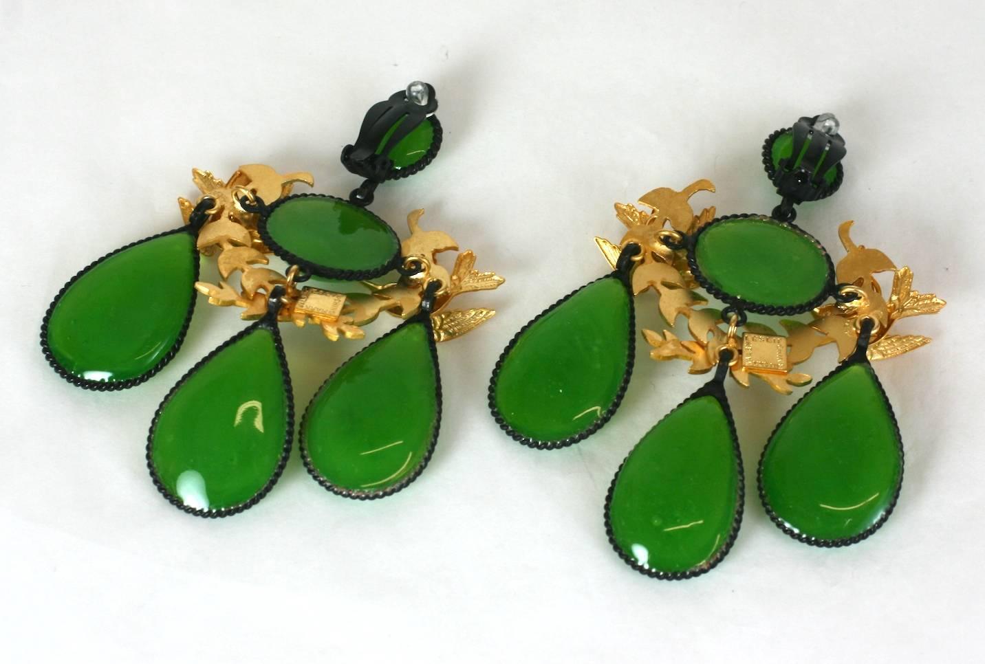 MWLC Girandole Garland Earrings In New Condition For Sale In New York, NY
