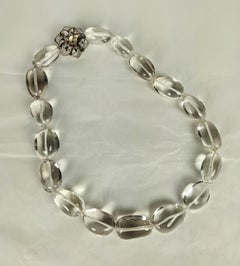 MWLC Rock Crystal Zinnia Necklace