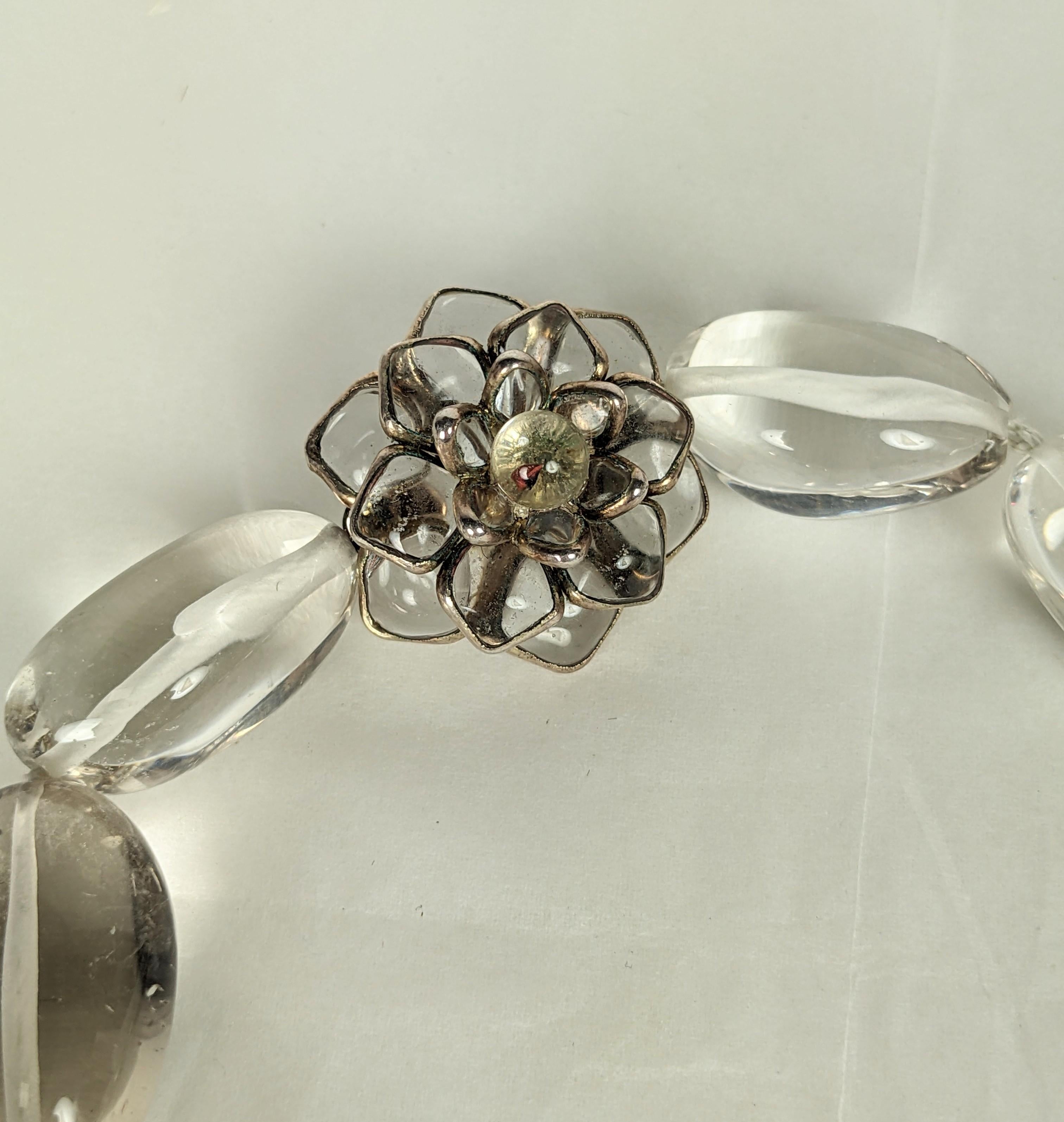 MWLC Collana Zinnia in cristallo di rocca In condizioni ottime in vendita a New York, NY