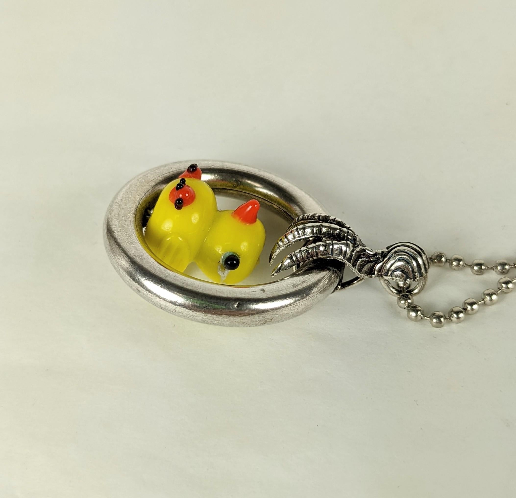 MWLC Surreal Monsters Duckie Pendant For Sale 1