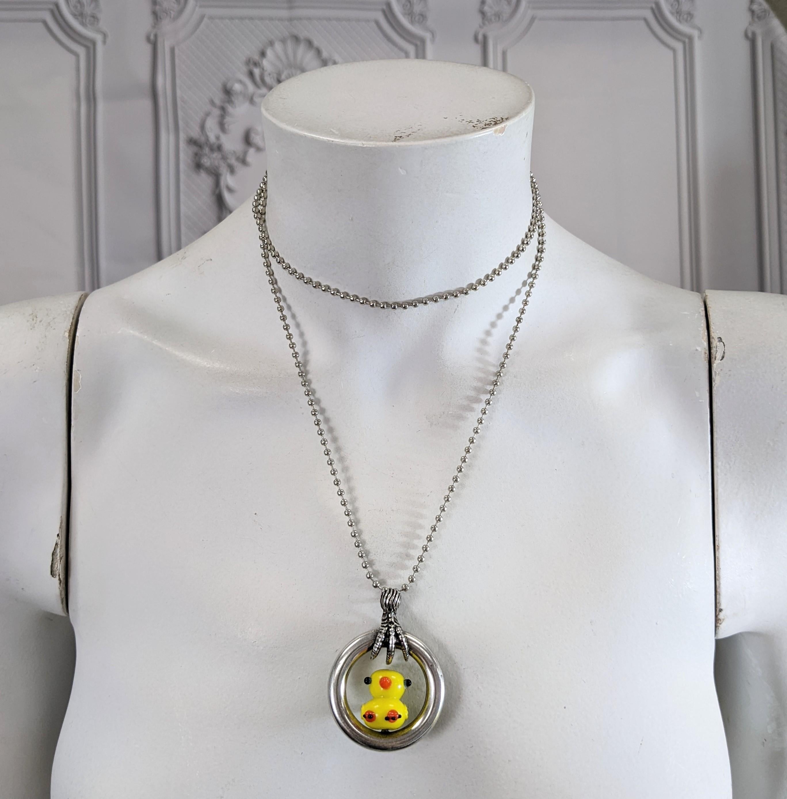 MWLC Surreal Monsters Duckie Pendant For Sale 3