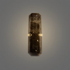 MWR18 Smoky Rock Crystal Sconces By Phoenix