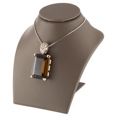 MX Sterling Silver Glass Pendant with 30 Inch Box Chain