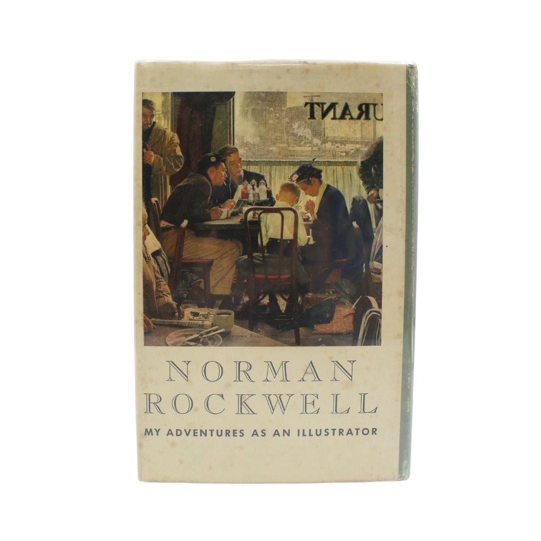 American My Adventures as an Illustrator, Signed by Norman Rockwell, First Edition, 1960