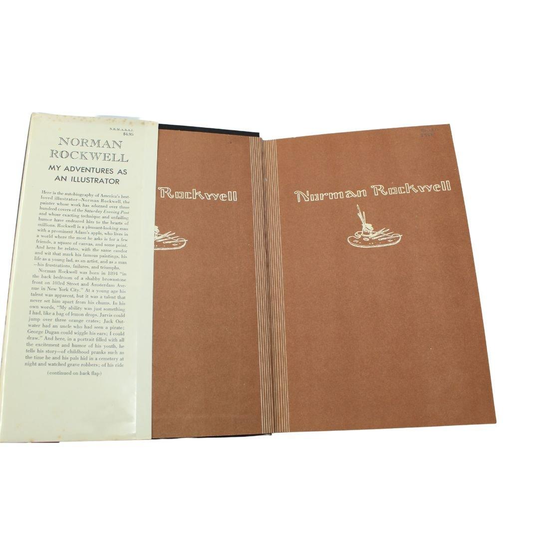 My Adventures as an Illustrator, Signed by Norman Rockwell, First Edition, 1960 In Good Condition In Colorado Springs, CO
