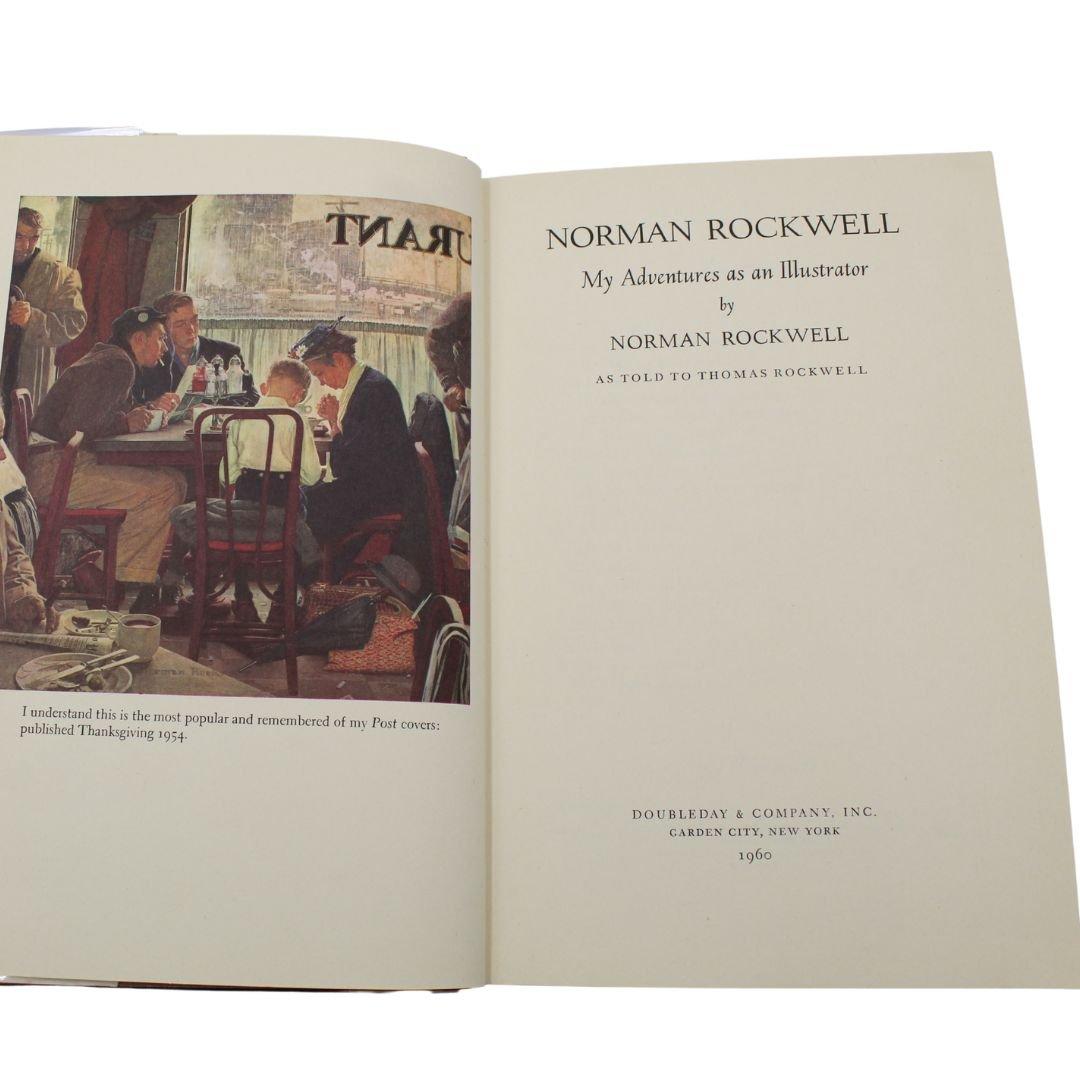 My Adventures as an Illustrator, Signed by Norman Rockwell, First Edition, 1960 1