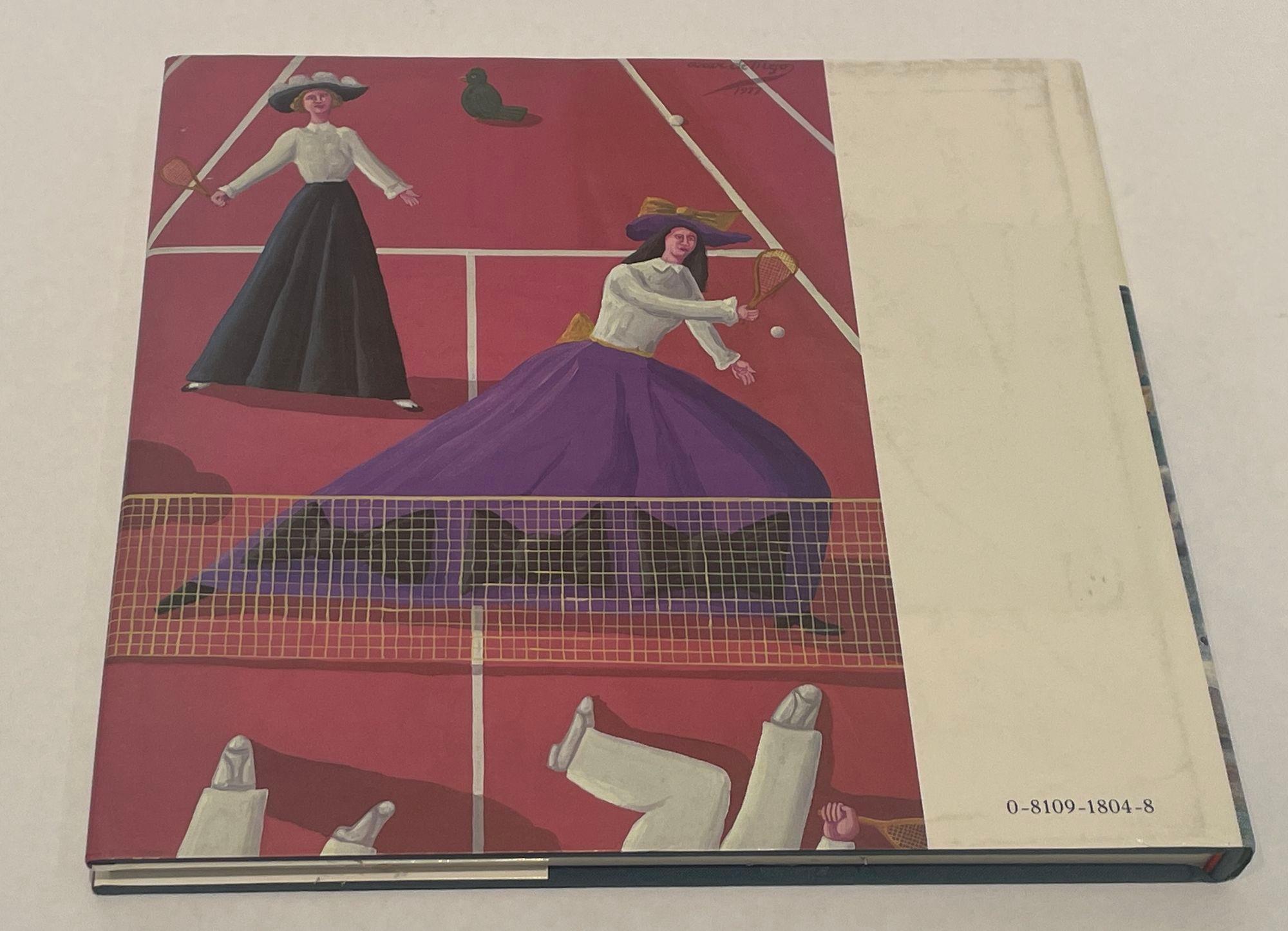 American My America: Paintings and Comments by Oscar De Mejo 1983 Hardcover For Sale