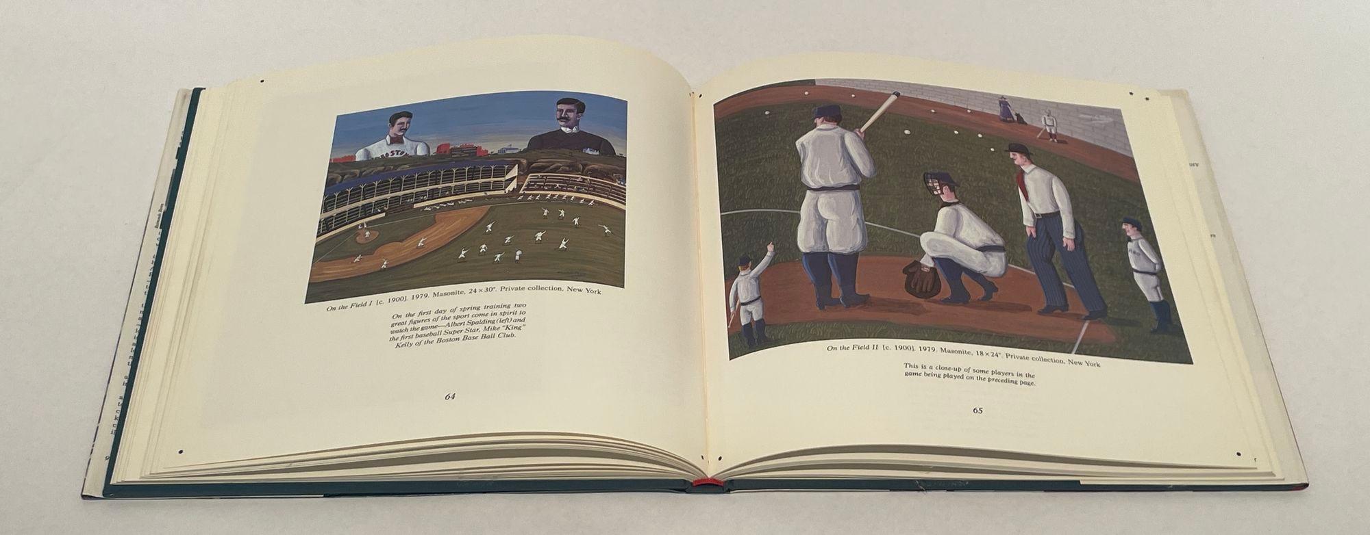 My America: Paintings and Comments by Oscar De Mejo 1983 Hardcover For Sale 2