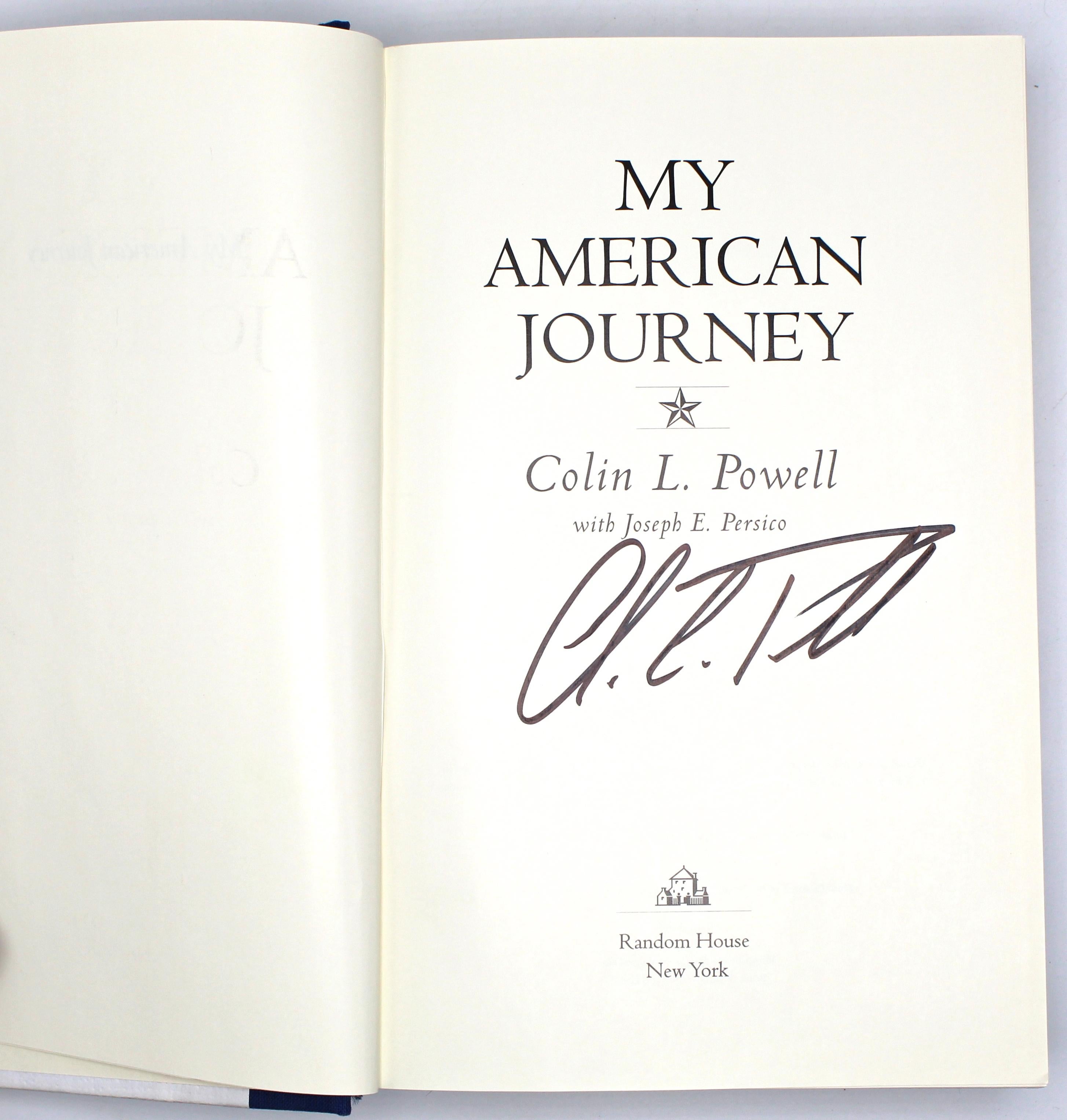 my american journey colin powell signed