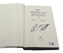 My American Journey, Signed by Colin Powell, First Edition in Dust Jacket, 1995