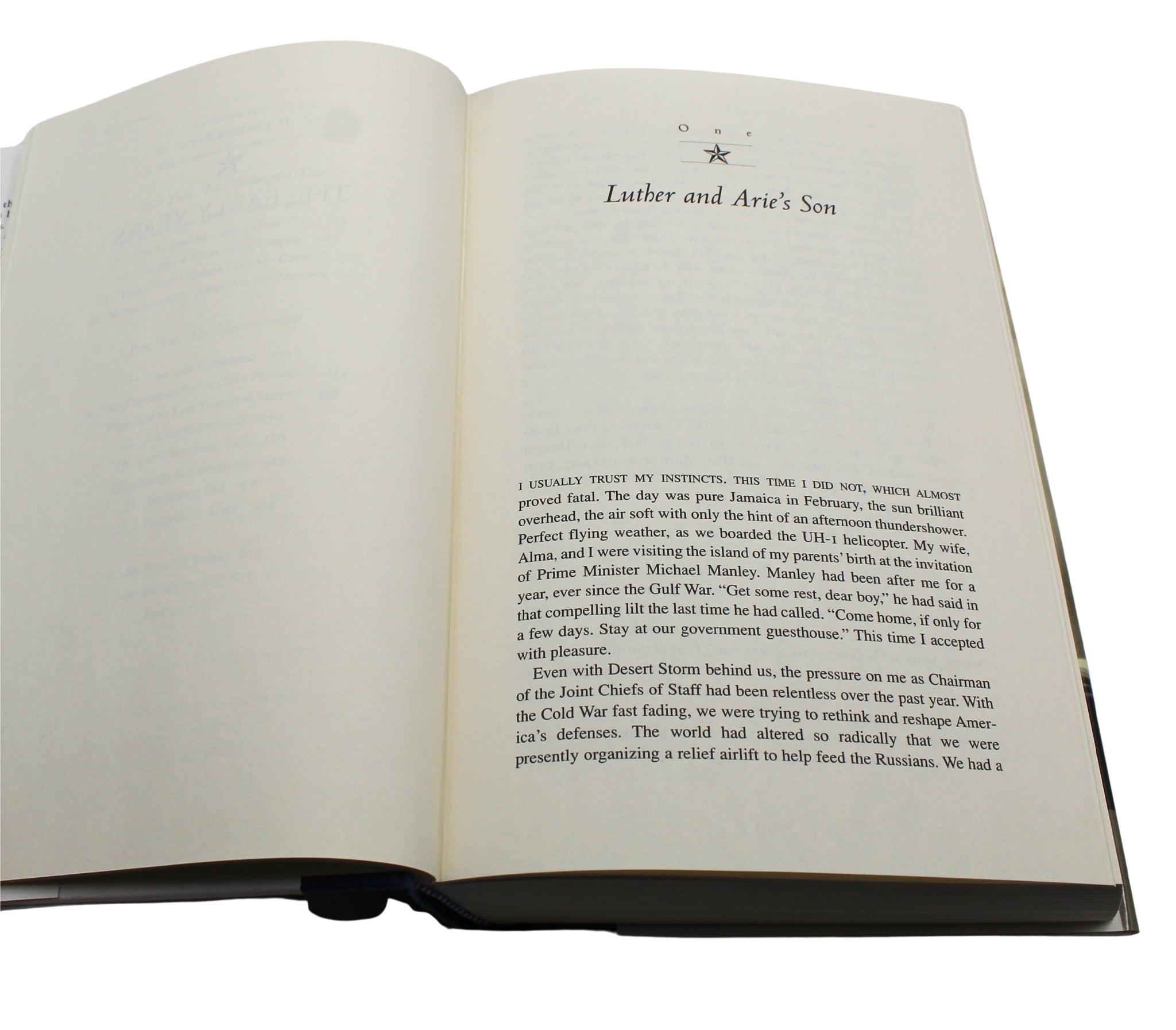 My American Journey, signé par Colin Powell, première édition dans une veste à poussière, 1995 en vente 3