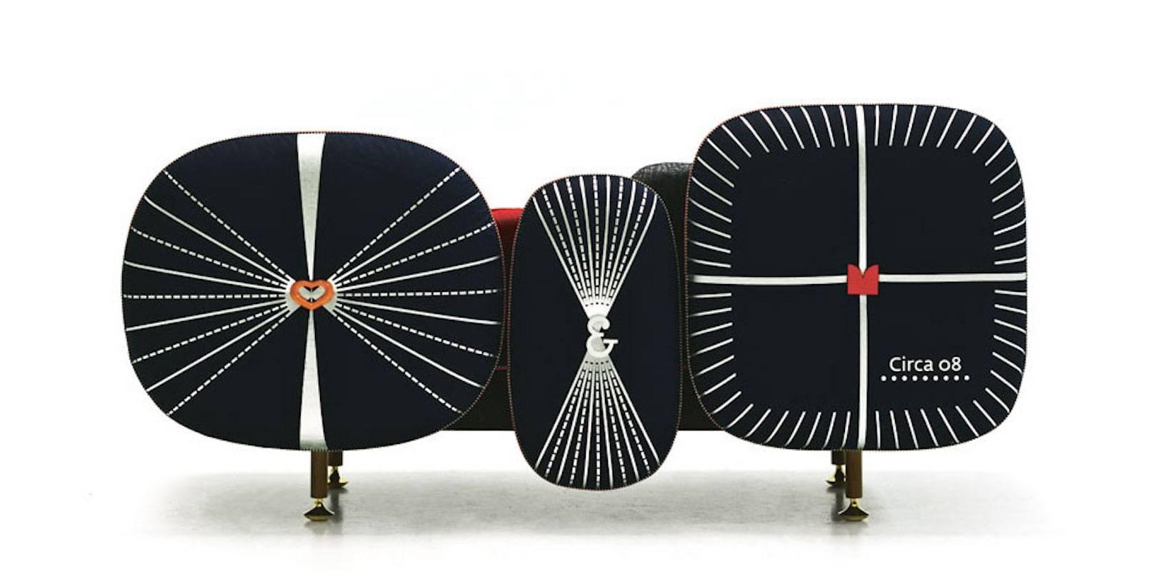 Steel My Beautiful Backside Sofa in Four Sizes by Doshi & Levien for Moroso For Sale