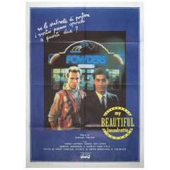 "My Beautiful Laundrette" 1985 Italian Due Fogli Film Poster