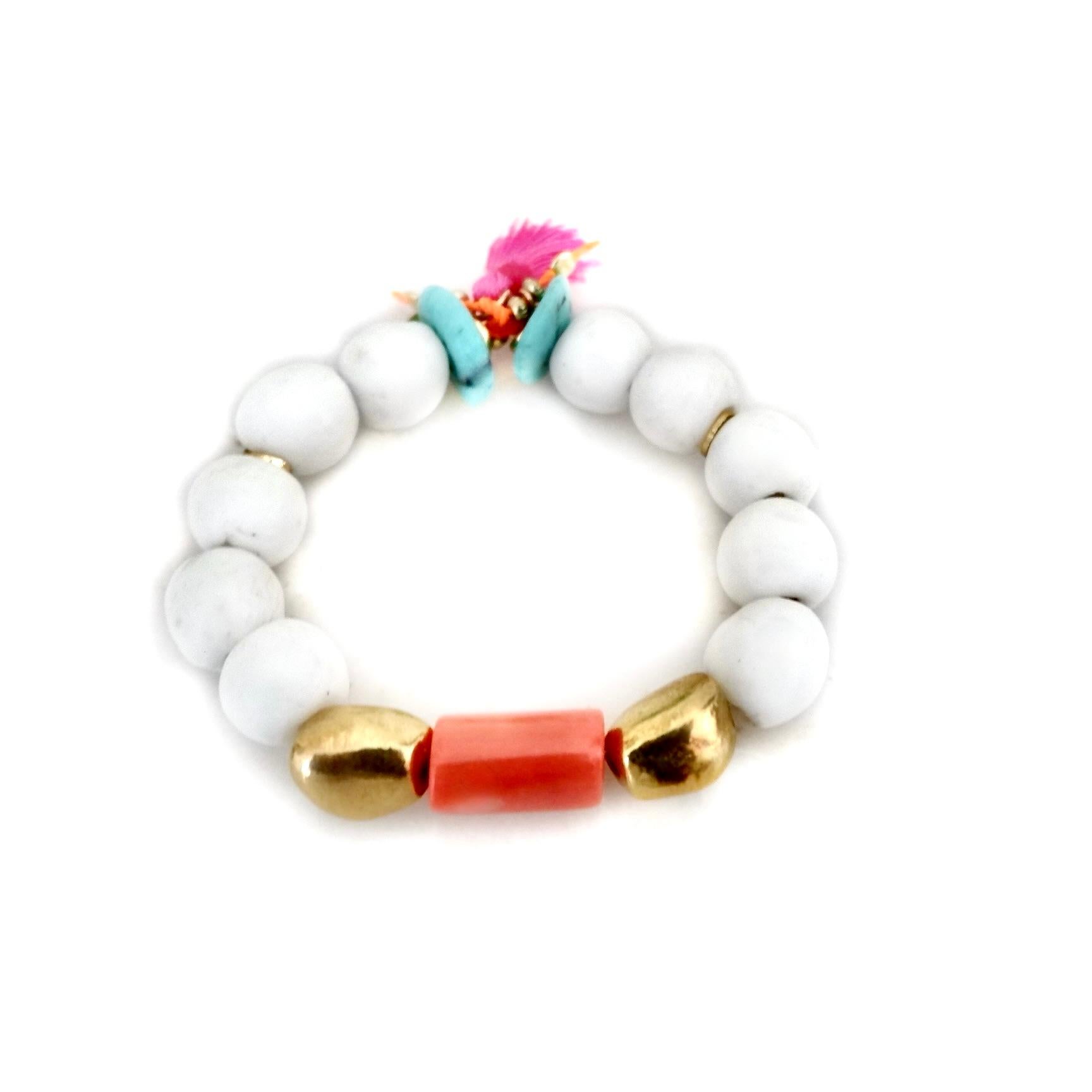 My chic coral bracelet For Sale 1