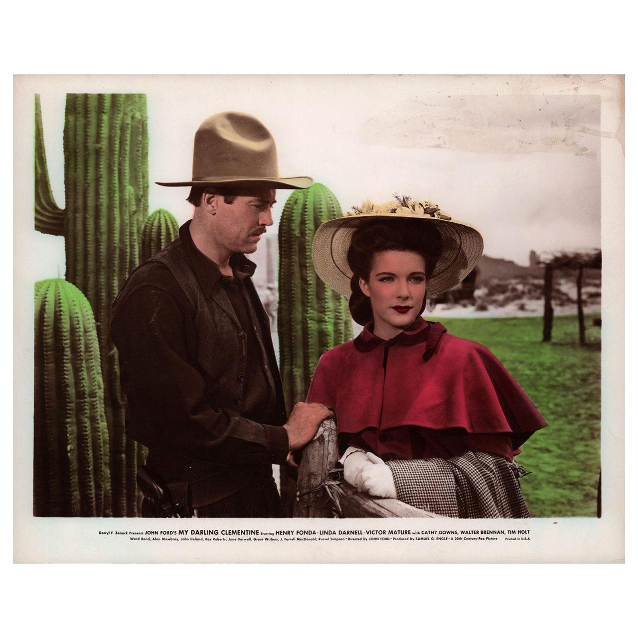 "My Darling Clementine" 1946 U.S. Color Photo